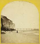 Steps to Sands [Stereoview 1860s]